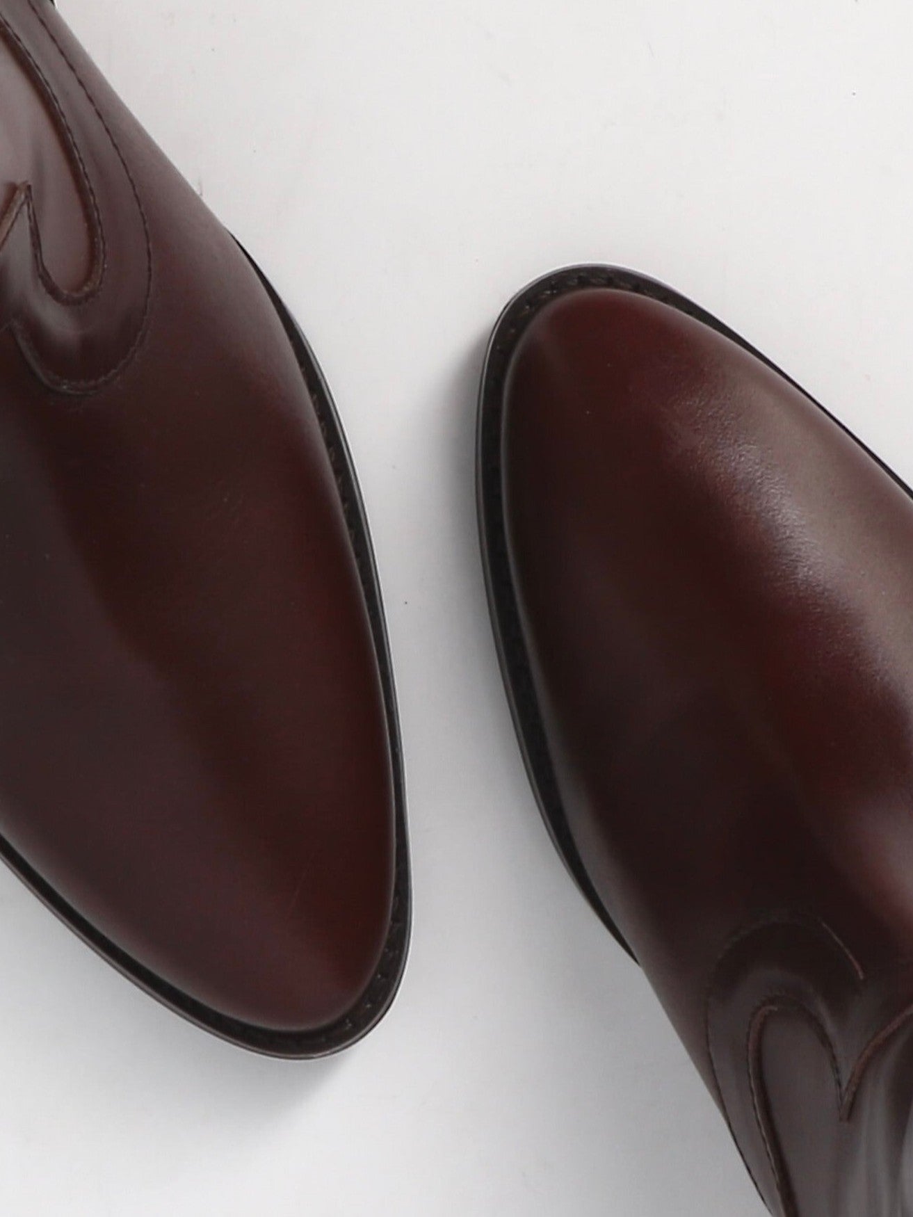 Socque-Bottes-Santiags-Dakota-chocolat-Marron-Top