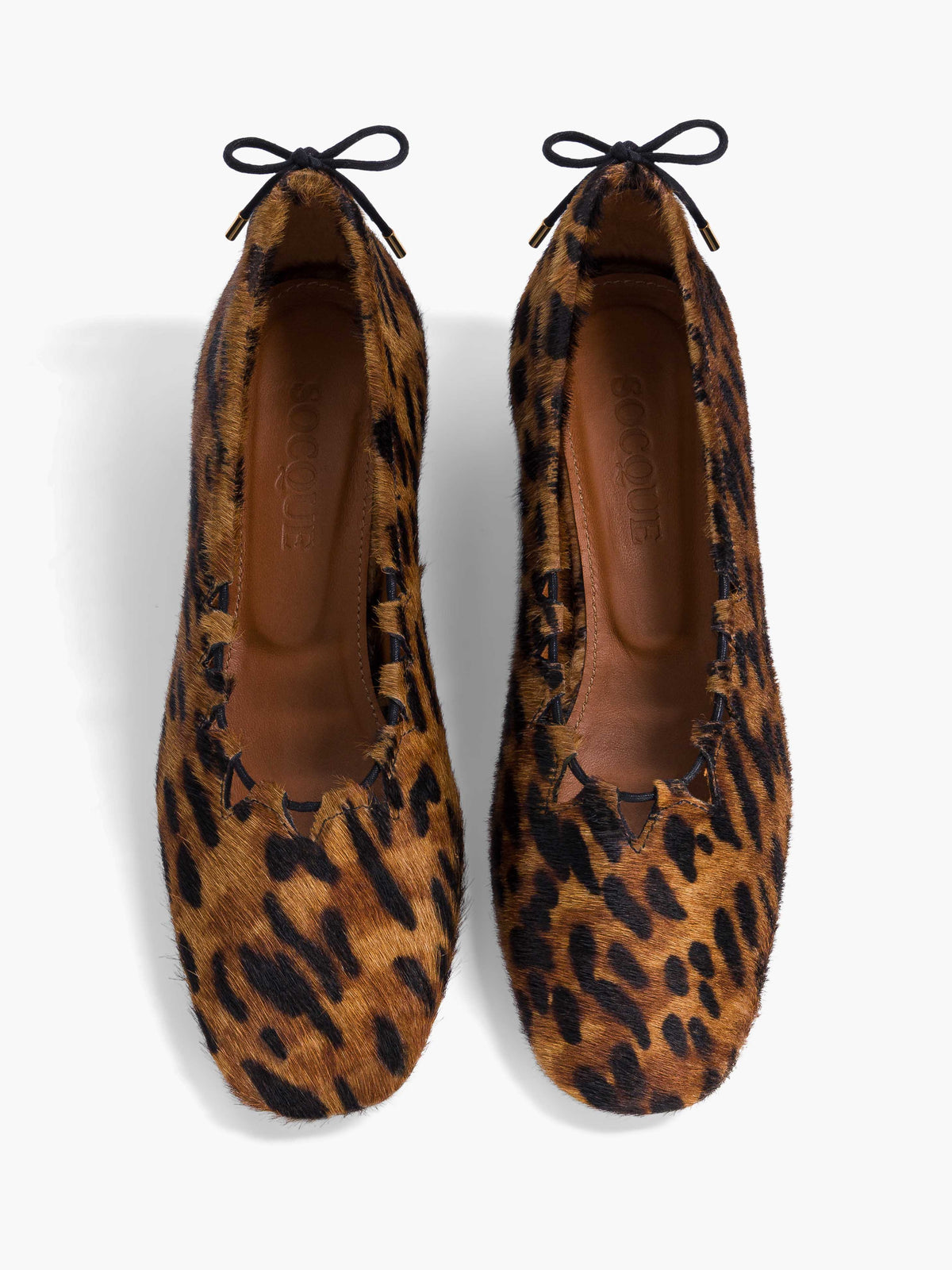 Socque-Paris-Ballerine-Escarpin-Moune-Cuir-Pony-Leopard-Top