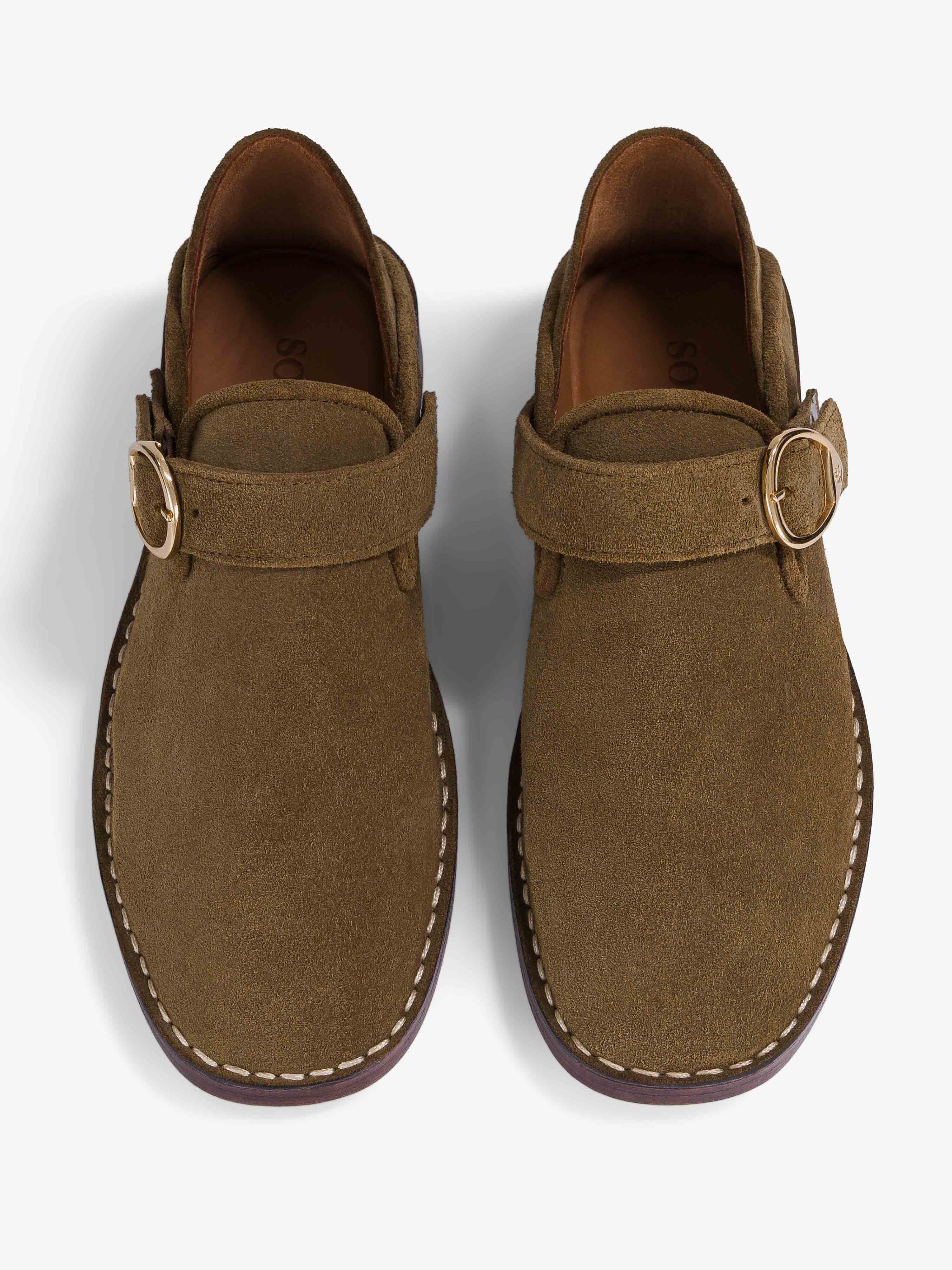 Socque-Paris-Mule-Mocassin-Lucca-Daim-Kaki-Top-1