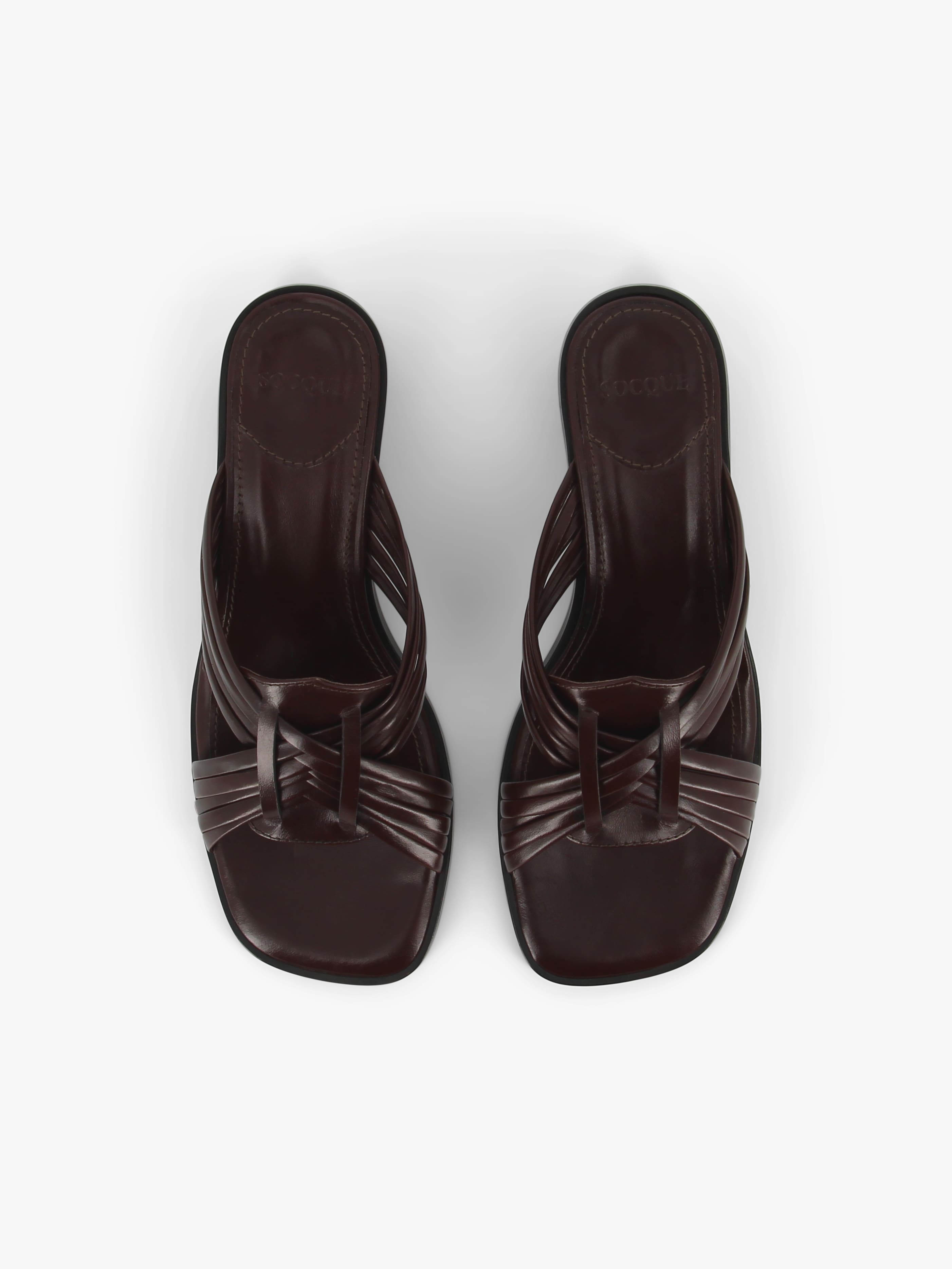 Socque-Paris-Sandale-Janis-Chocolat-Top