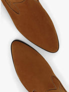 Socque-Abbey-Santiag-Daim-Camel-Top-Detail