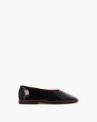 Socque-Ballerine-Etche-noir-cuir-vernis-profil