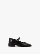 Socque-Ballerine-Maryjane-Dolly-Cuir-Polido-Noir-profil