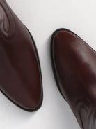 Socque-Bottes-Santiags-Dakota-chocolat-Marron-Top