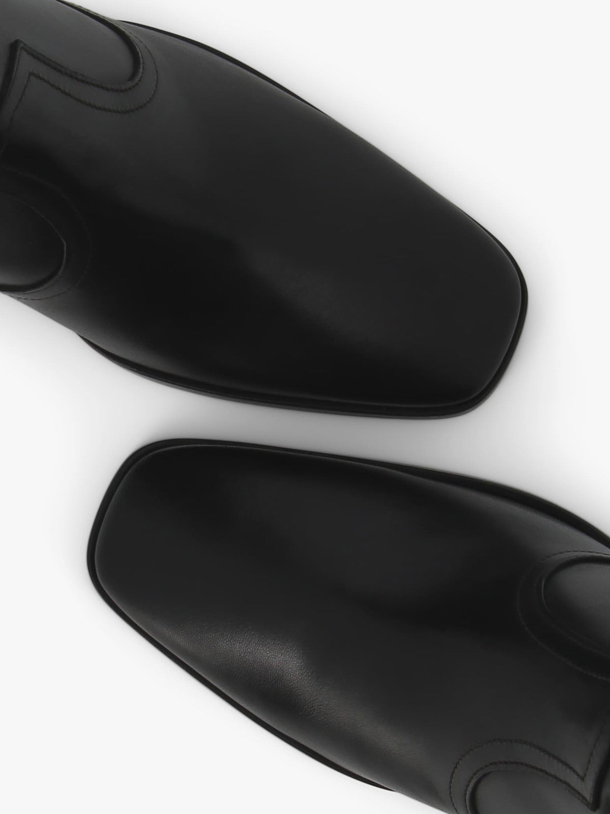 Socque-Cliff-bottine-cuir-noir-talon-top-detail