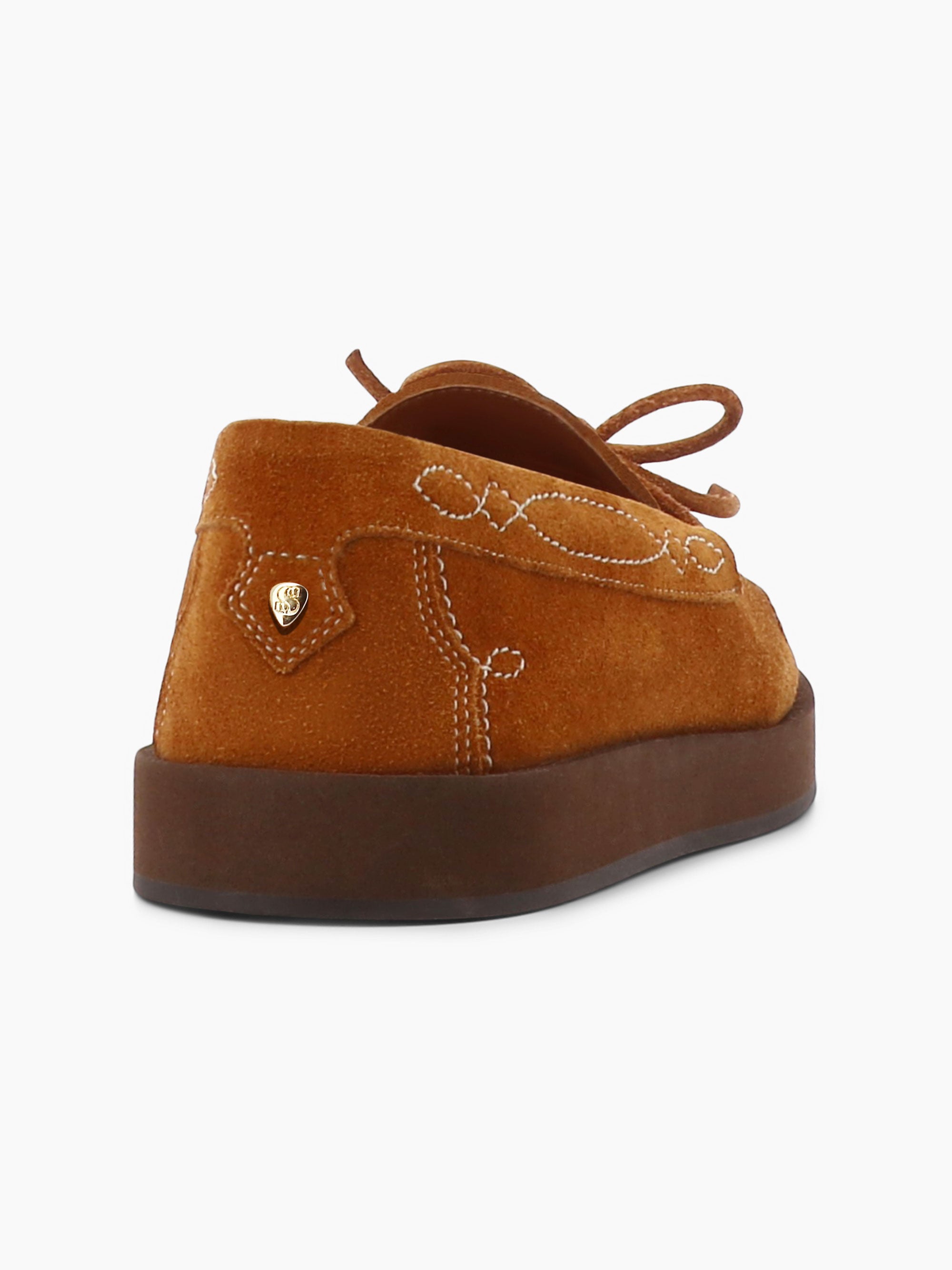 Socque-Mocassin-Indien-Totem-Daim-Camel-backview