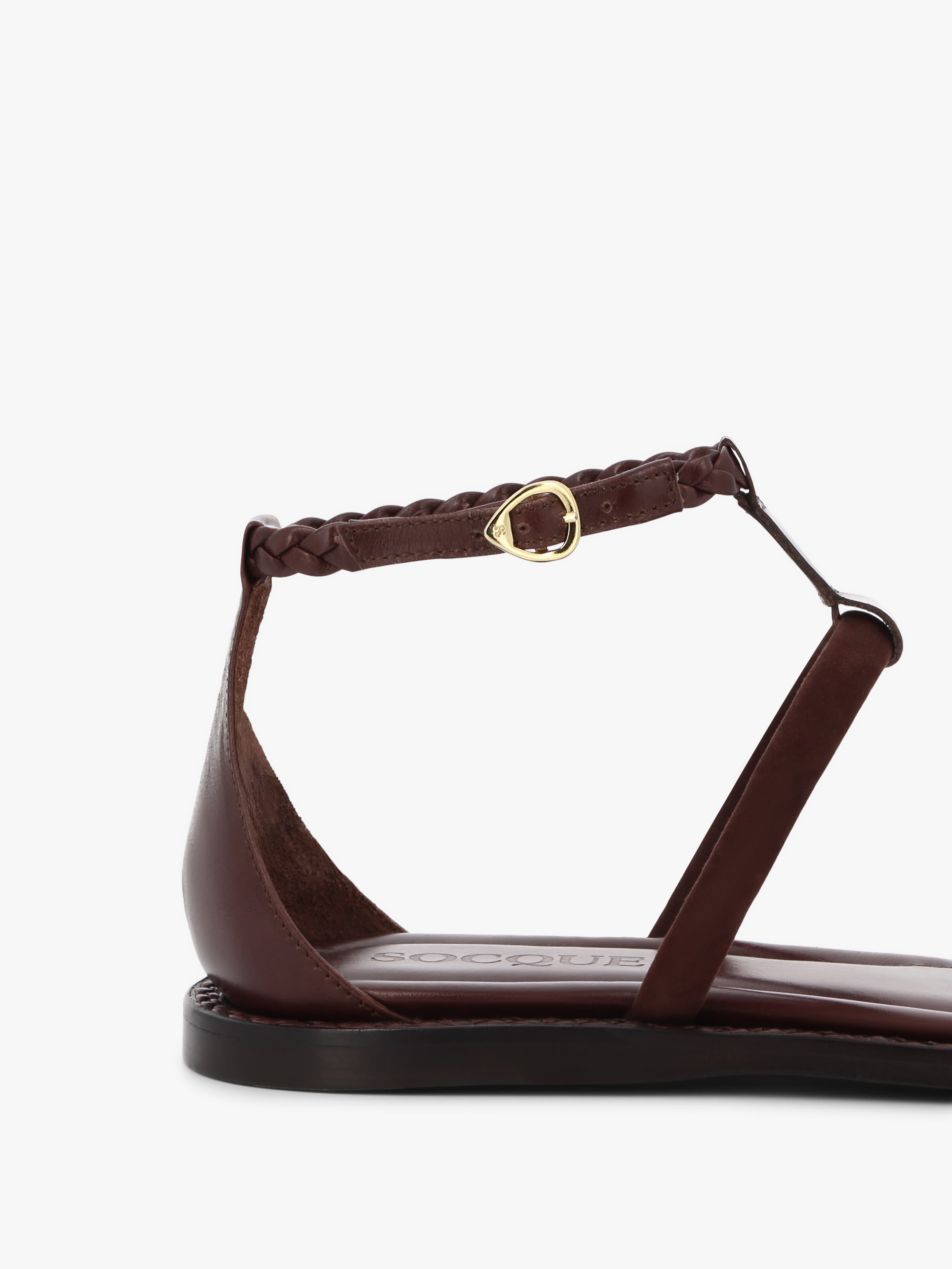 Socque-Palma-Chocolat-Sandale-cuir-Detail1
