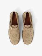 Socque-Paris-Arizona-Love-Bandana-Lucca-Daim-Taupe-Mule-Vue-Top