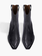 Socque-Paris-Boots-Bottine-Jackson-Cuir-Noir-Top