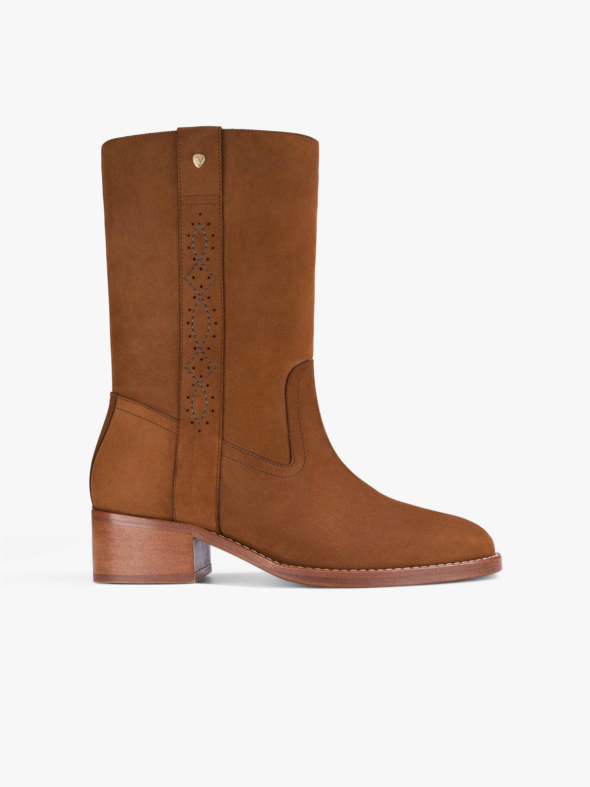 Socque-Paris-Botte-Dune-Nubuck-Brandy-Profil