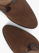 Socque-Paris-Botte-Santiag-Dakota-Noisette-Top-Close-Up