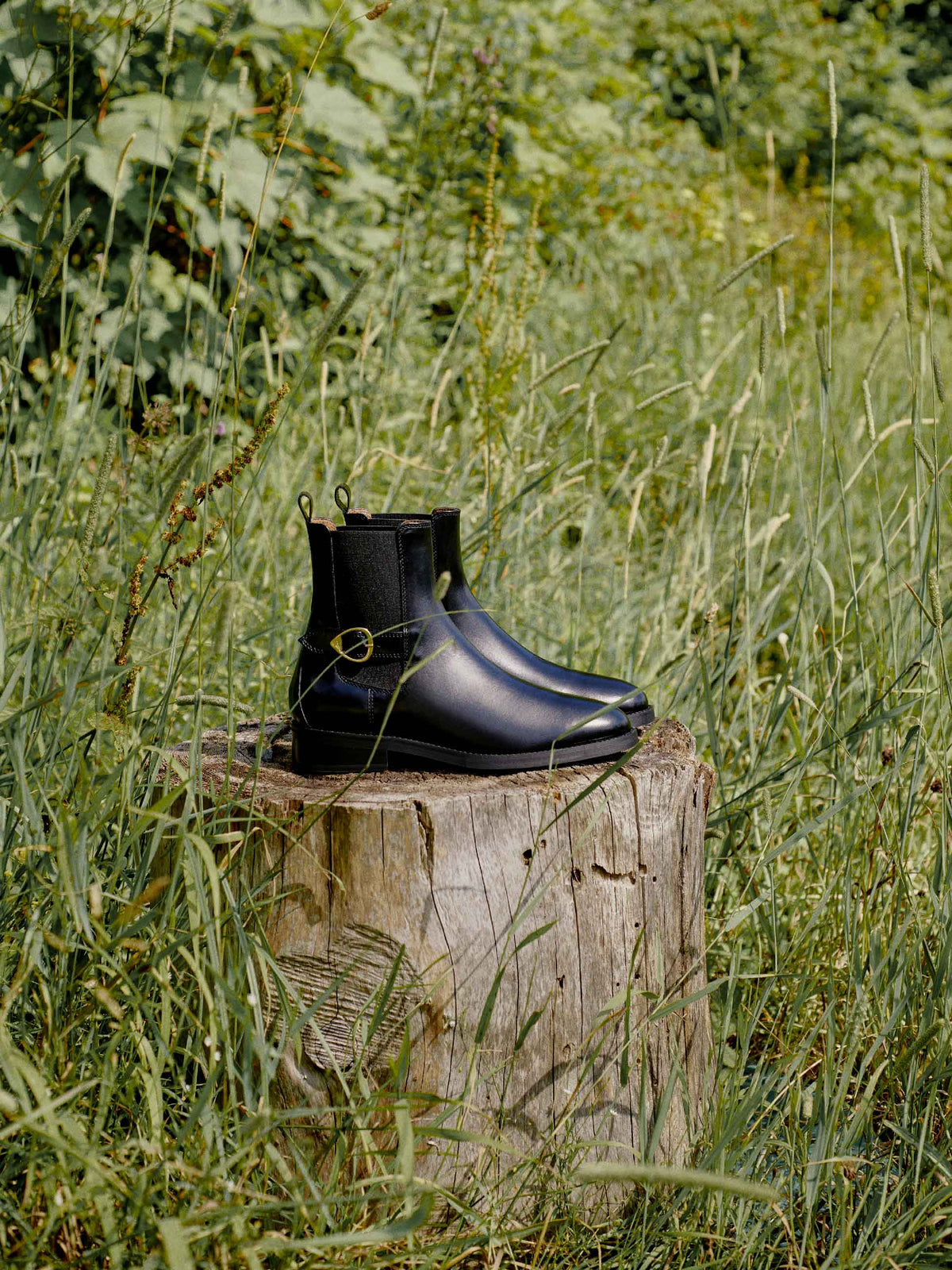 Socque-Paris-Bottine-Chelsea-Camden-Cuir-Noir-Nature-Morte