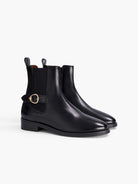 Socque-Paris-Bottine-Chelsea-Camden-Cuir-Noir-Profil