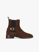 Socque-Paris-Bottine-Chelsea-Camden-Daim-Chocolat-Profil