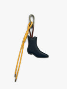 Socque-Paris-Charm-Porte-Cle-Grigri-Upcycle-Cuir-Bleu-Ocean