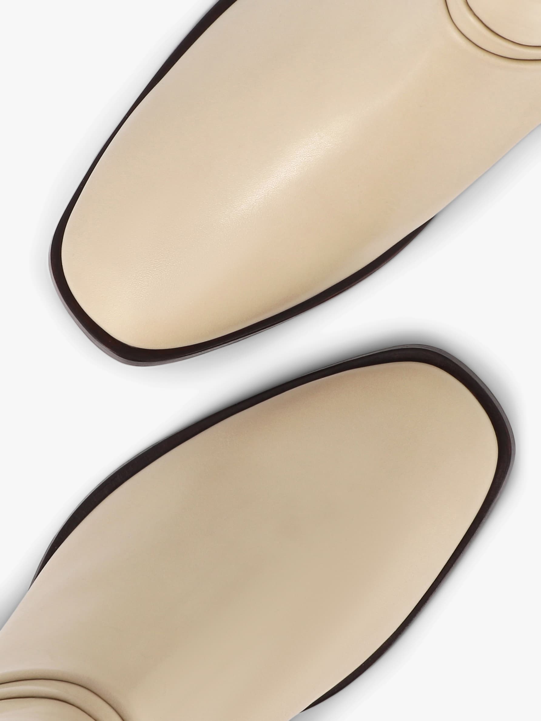Socque-Paris-Dover-Cuir-Creme-Bottine-Top-Detail