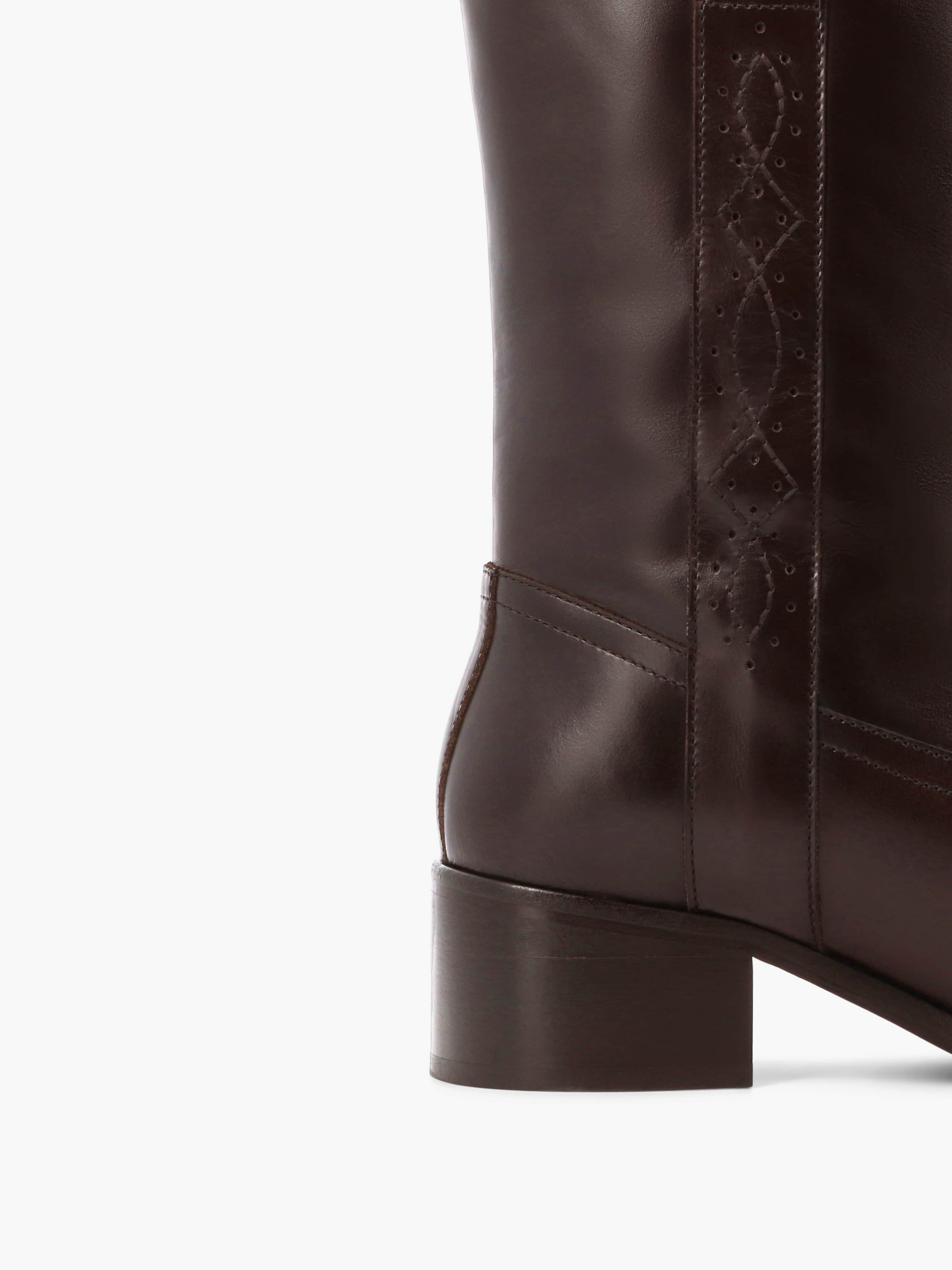 Socque-Paris-Dune-Marron-Bottine-Talon-Profil-Detail