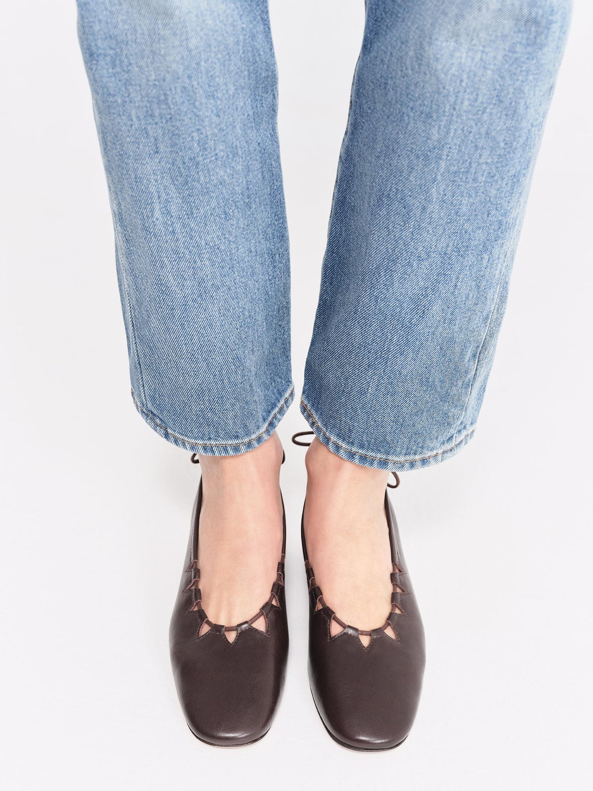 Socque-Paris-Ballerine-Escarpin-Moune-Cuir-Chocolat-Porte