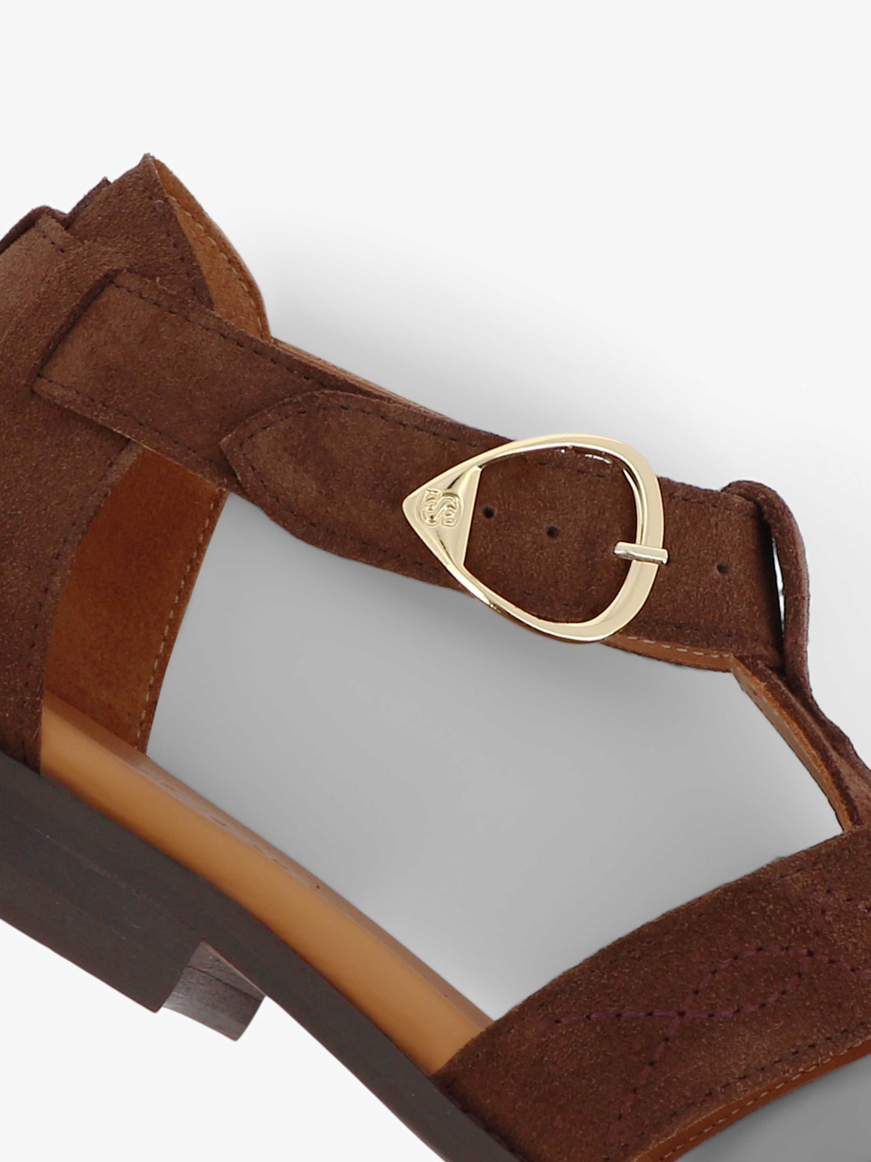 Socque-Paris-Fisherman-Ponza-Daim-Chocolat-Detail