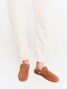 Socque-Paris-Lucca-Daim-Camel-Mule-Portee