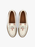 Socque-Paris-Mocassin-Indien-Cuir-Creme-Top