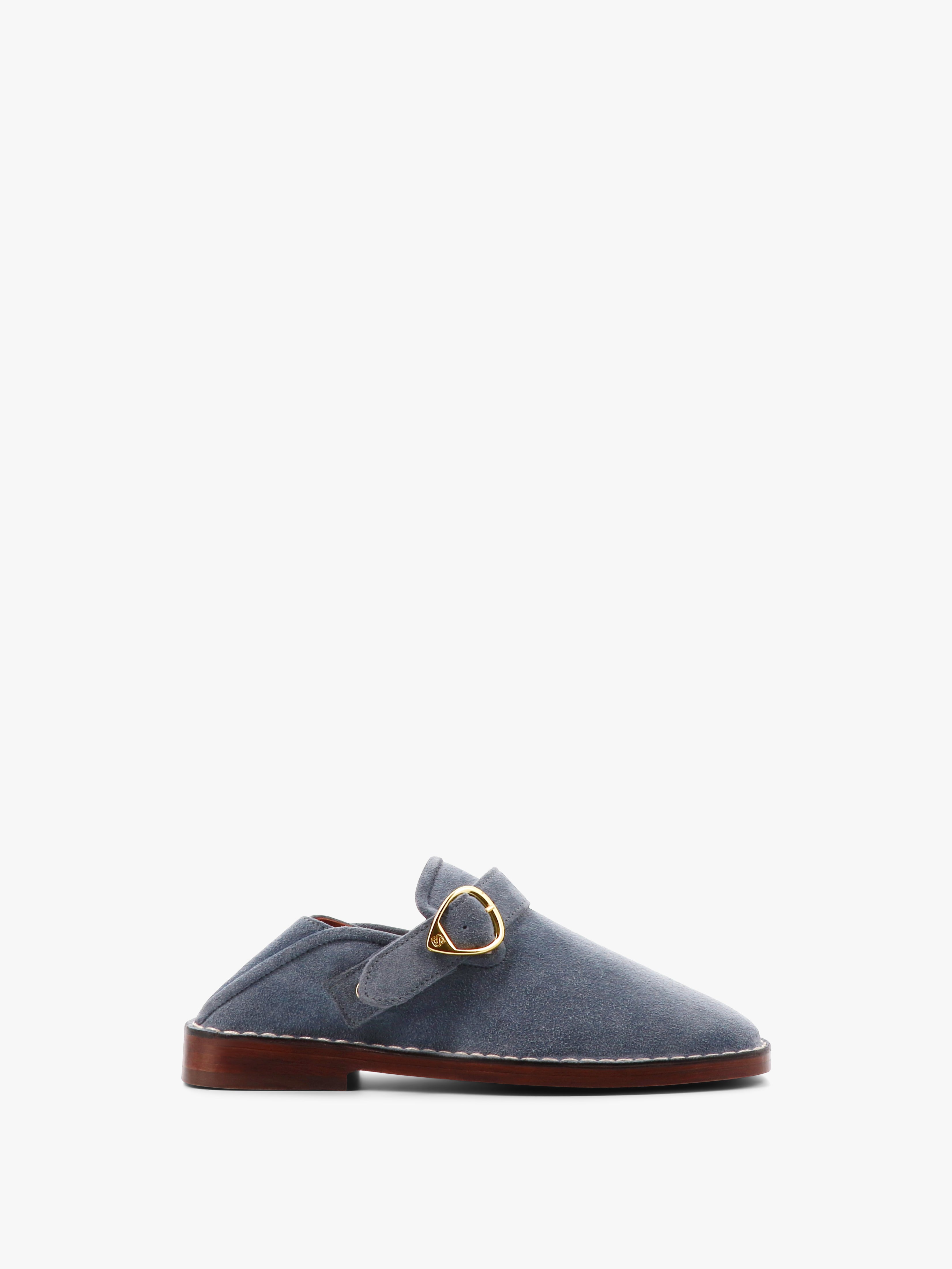 Socque-Paris-Mule-Lucca-Daim-Denim-Profil