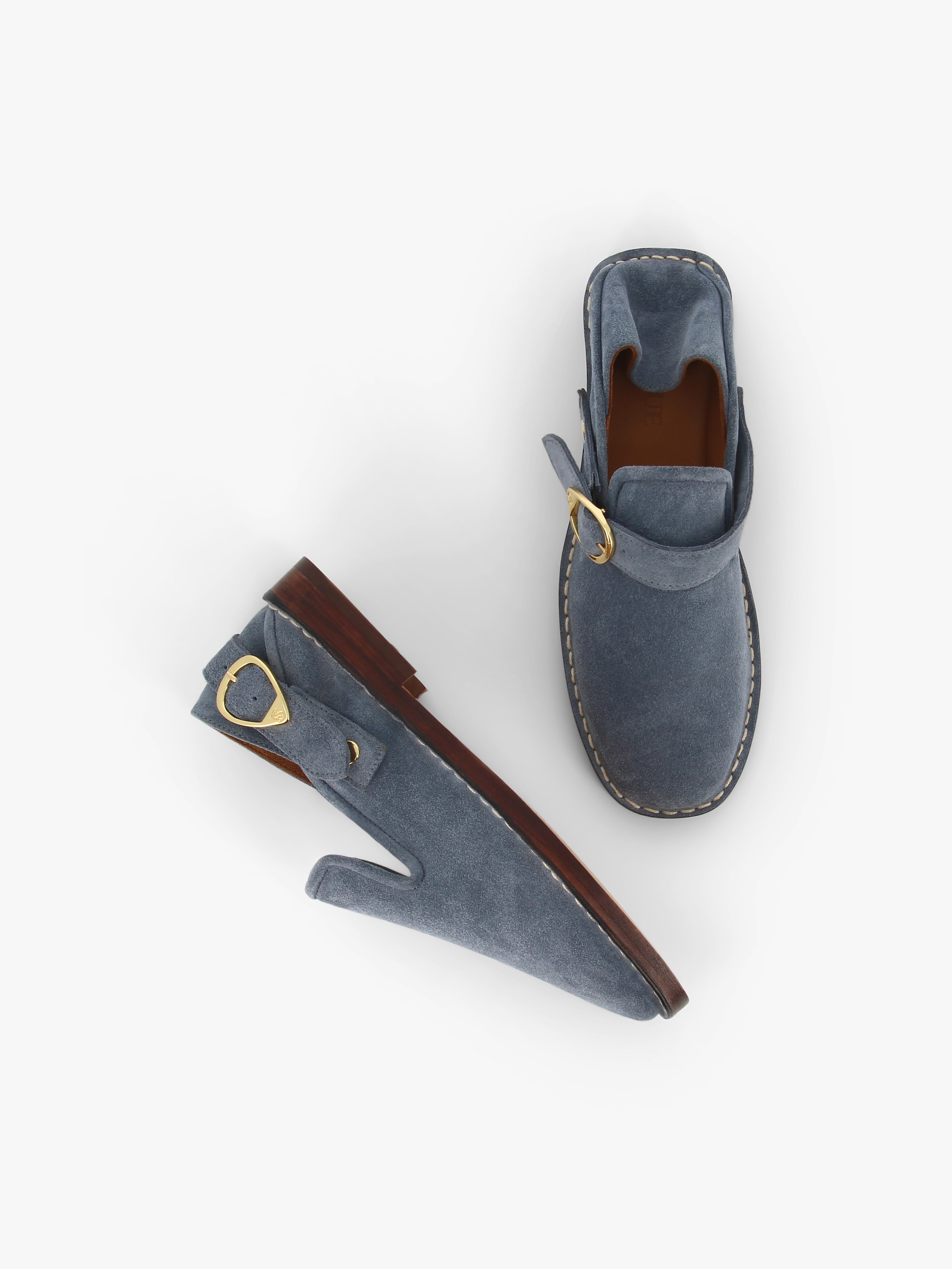 Socque-Paris-Mule-Lucca-Daim-Denim-Top