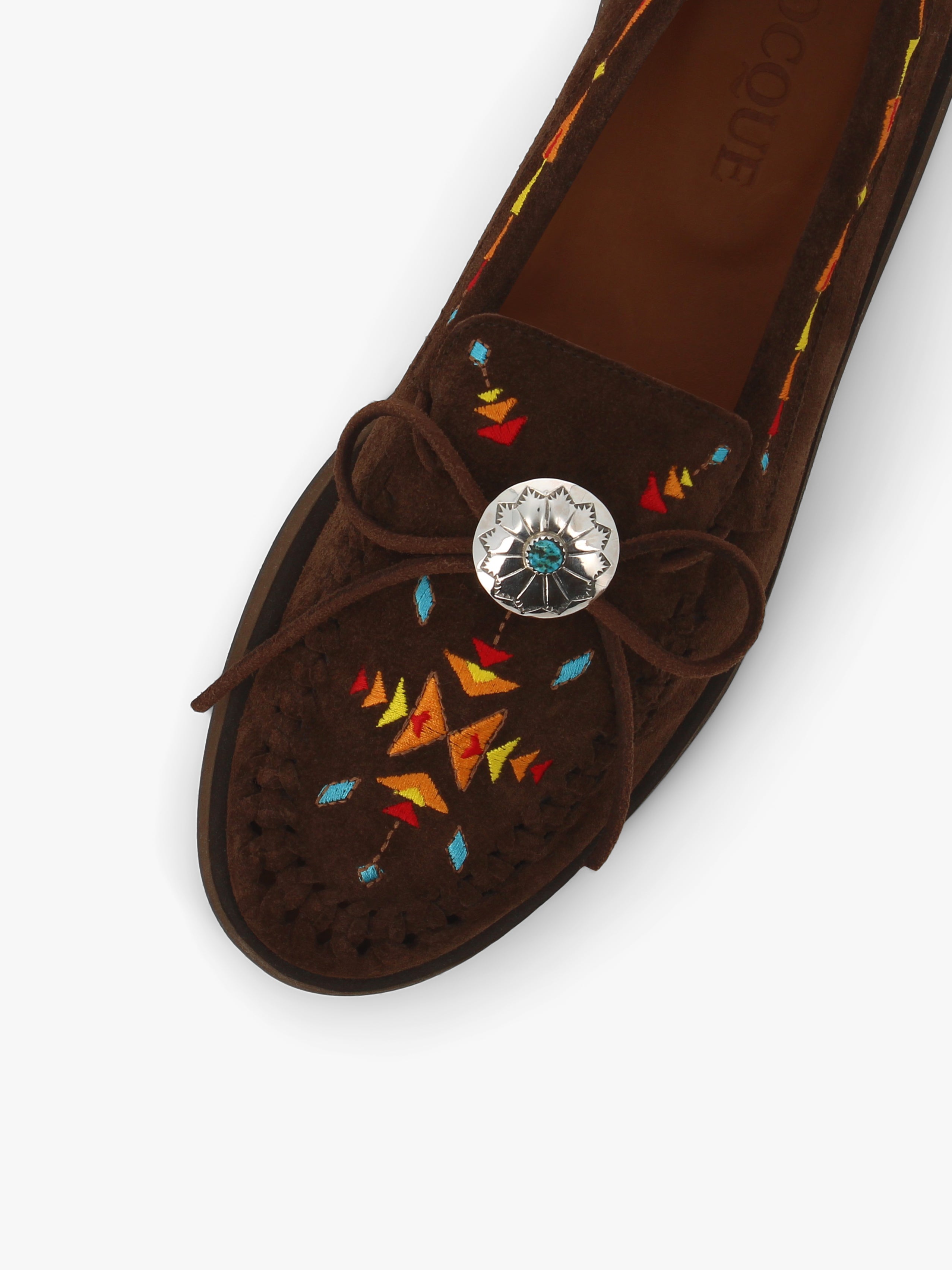 Socque-Paris-x-Harpo-Mocassins-Totem-Chocolat-Top