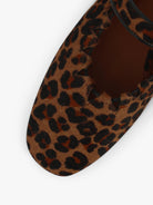 Socque-ballerine-plate-Ginger-leopard-pointe