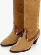 Socque-botte-santiag-dakota-camel-marron-detail