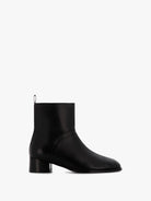 Socque-bottine-beetleboot-Dover-cuir-noir-profil