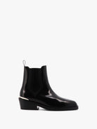Socque-bottine-chelsea-Clyde-polido-noir-profil