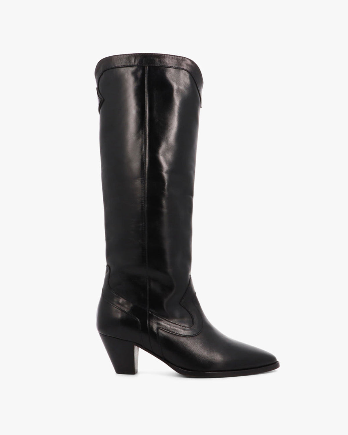 Socque_dakota-botte-santiag-cuir-noir-talon-profil