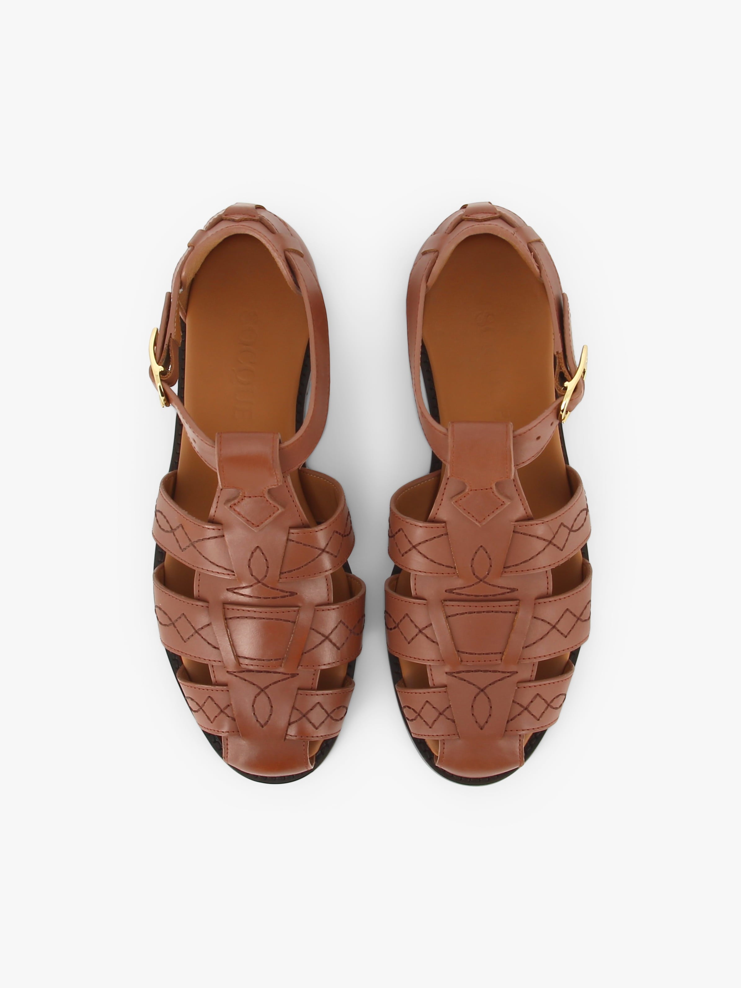 ocque-Paris-Ponza-Cuir-Marron-Vue-Top