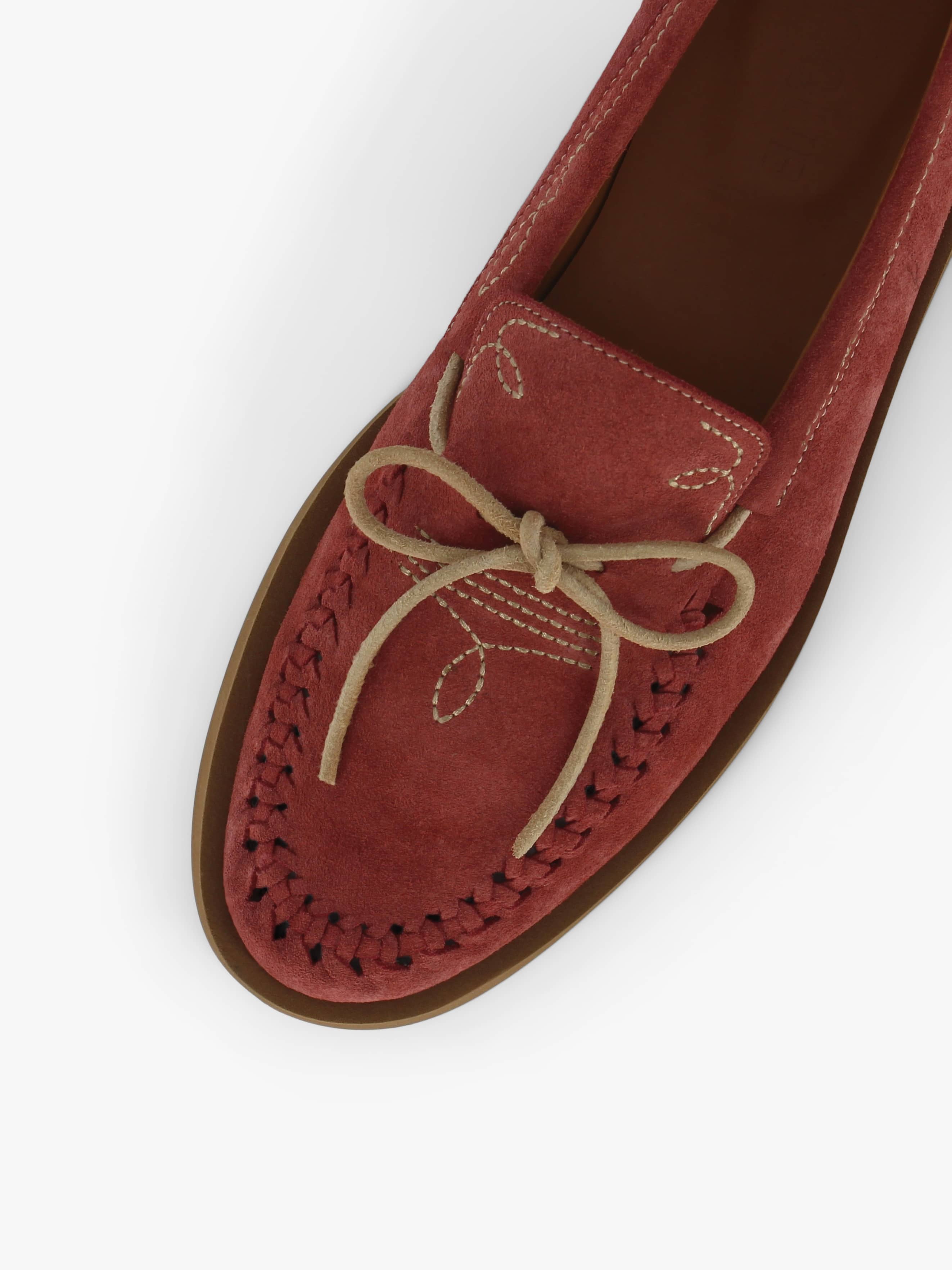 socque-paris-mocassin-totem-rose-detail